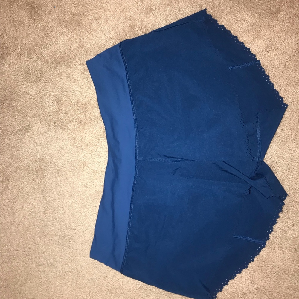 Blue lululemon shorts